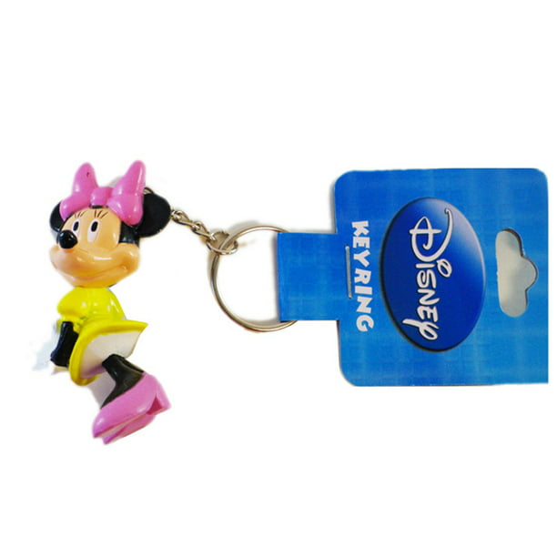 New Disney 3 Charm Minnie Mouse Keychain